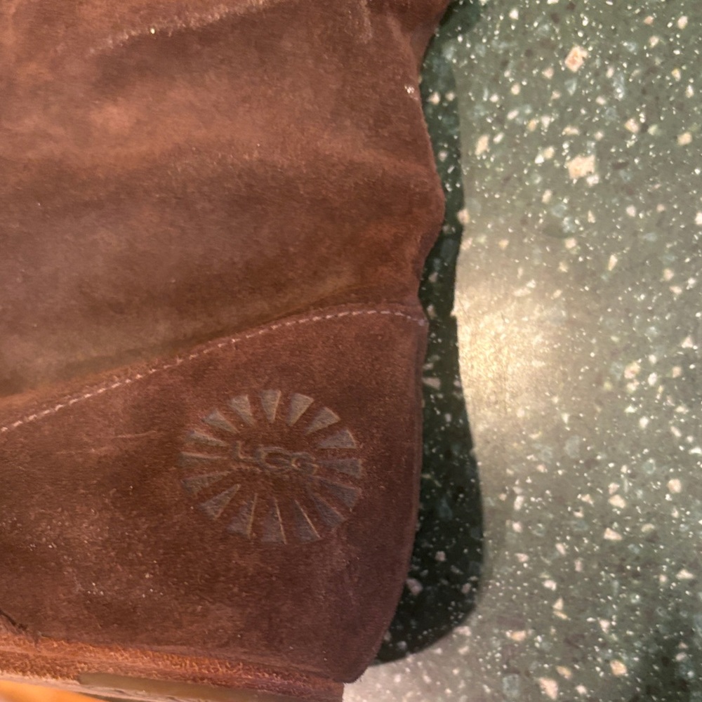 UGG Dark Brown Over the Knee Boots - Picture 3 of 3